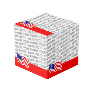 Flagge der USA - Ihre Ideen Würfel