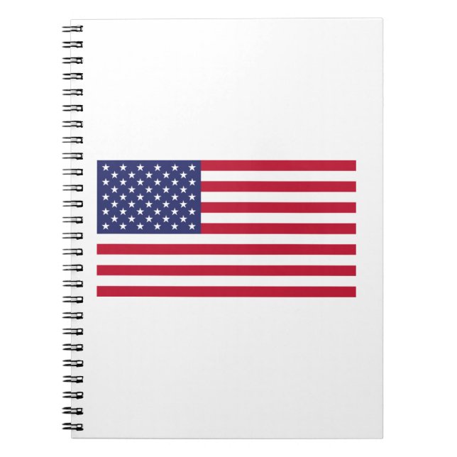 Flagge der USA Notizblock (Vorderseite)