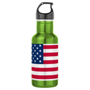 Flagge der USA - USA - Patriotik Edelstahlflasche