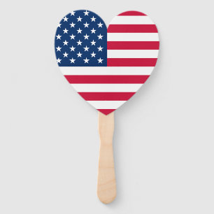 Flagge der USA - USA - Patriotik Fächer