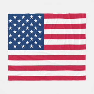 Flagge der USA - USA - Patriotik - Fleecedecke