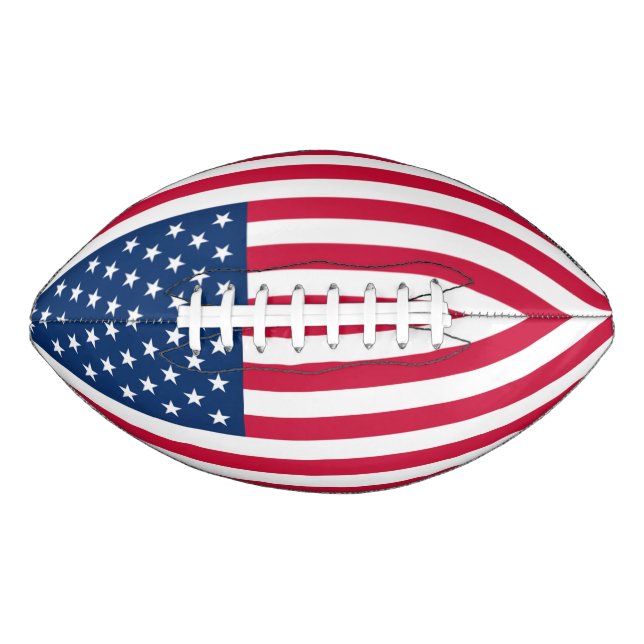 Flagge der USA - USA - Patriotik Football (Vorderseite)