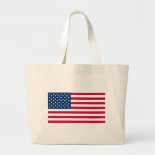 Flagge der USA - USA - Patriotik Jumbo Stoffbeutel