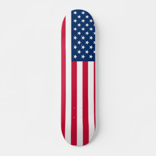 Flagge der USA - USA - Patriotik Skateboard