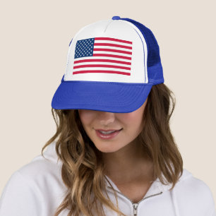 Flagge der USA - USA - Patriotik - Truckerkappe