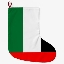 Flagge der Vereinigten Arabischen Emirate (AE) Großer Weihnachtsstrumpf