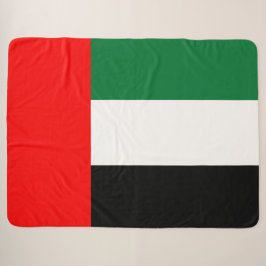 Flagge der Vereinigten Arabischen Emirate (AE) Sherpadecke