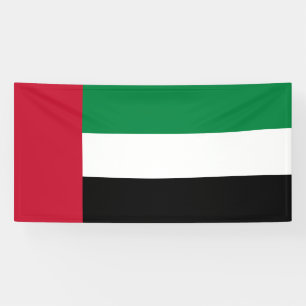 Flagge der Vereinigten Arabischen Emirate Banner