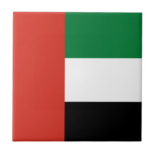 Flagge der Vereinigten Arabischen Emirate Fliese