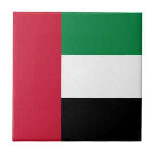 Flagge der Vereinigten Arabischen Emirate Fliese