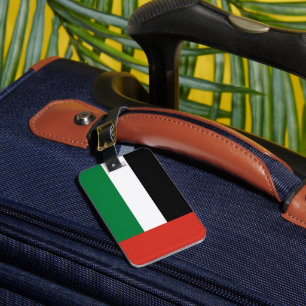 Flagge der Vereinigten Arabischen Emirate Gepäckanhänger