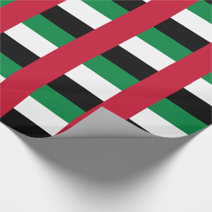 Flagge der Vereinigten Arabischen Emirate Geschenkpapier