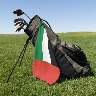 Flagge der Vereinigten Arabischen Emirate Golfhandtuch