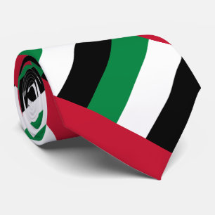 Flagge der Vereinigten Arabischen Emirate Krawatte