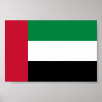 Flagge der Vereinigten Arabischen Emirate