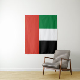 Flagge der Vereinigten Arabischen Emirate Wandteppich