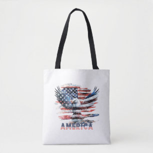 Flagge der Vereinigten Staaten. Amerika Tasche