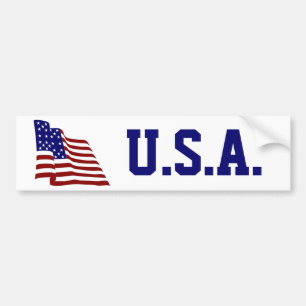 Flagge der Vereinigten Staaten Autoaufkleber