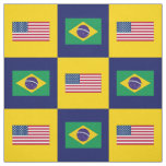 Flagge der Vereinigten Staaten, Brasilien, Flagge  Stoff