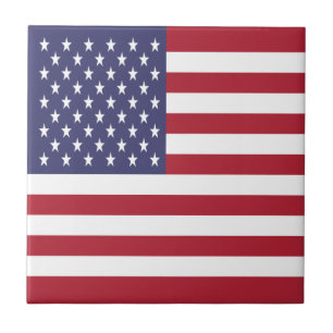 Flagge der Vereinigten Staaten Fliese