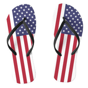 Flagge der Vereinigten Staaten Flip Flops