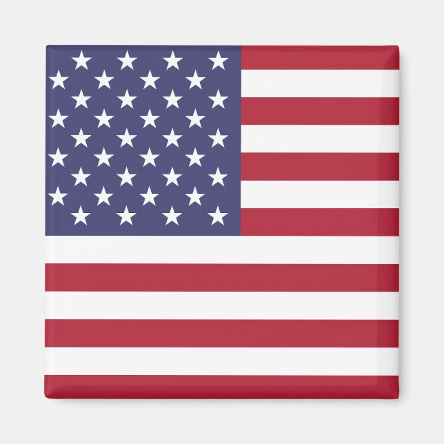 Flagge der Vereinigten Staaten Magnet (Vorne)