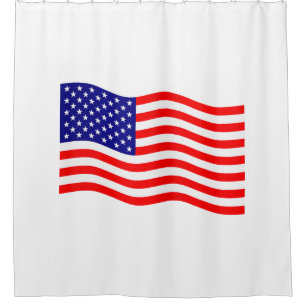 Flagge der Vereinigten Staaten von Amerika - Ihre Duschvorhang