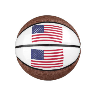 Flagge der Vereinigten Staaten von Amerika Mini Basketball