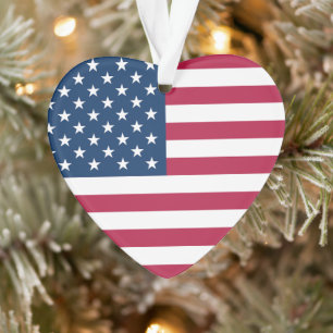 Flagge der Vereinigten Staaten von Amerika patriot Ornament