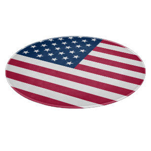 Flagge der Vereinigten Staaten von Amerika patriot Schneidebrett
