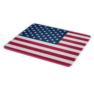 Flagge der Vereinigten Staaten von Amerika patriot Schneidebrett