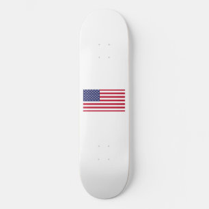 Flagge der Vereinigten Staaten von Amerika Skateboard