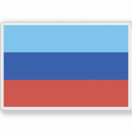 Flagge der Volksrepublik Lugansk Aufkleber