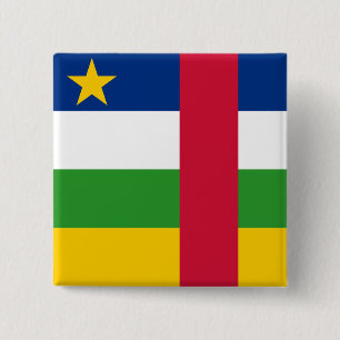 Flagge der Zentralafrikanischen Republik Button