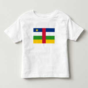 Flagge der Zentralafrikanischen Republik Kleinkind T-shirt
