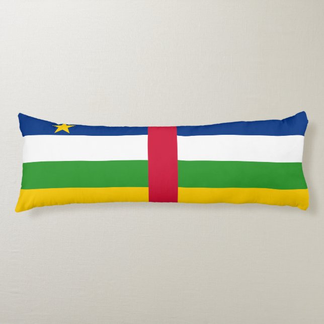 Flagge der Zentralafrikanischen Republik Seitenschläferkissen (Vorderseite)