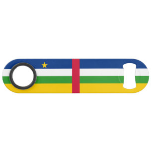 Flagge der Zentralafrikanischen Republik Speed Flaschenöffner