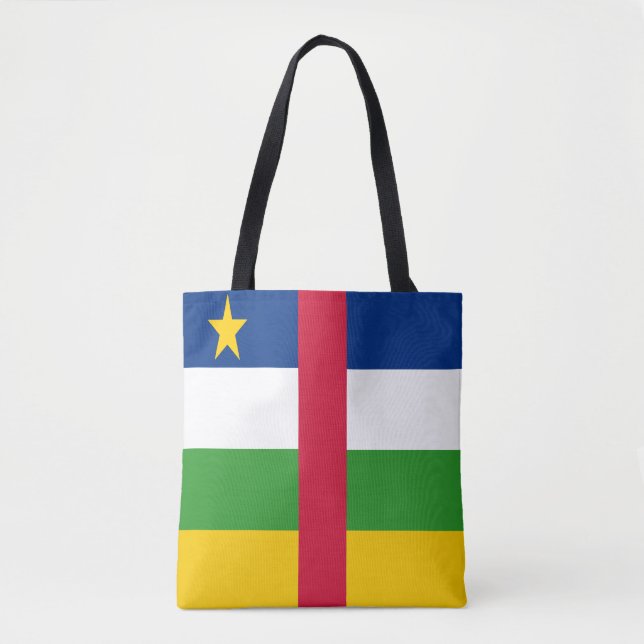 Flagge der Zentralafrikanischen Republik Tasche (Vorderseite)
