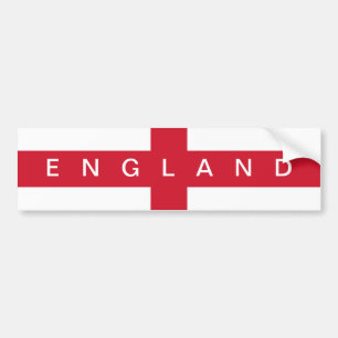 Flagge des Autoaufklebers von England Autoaufkleber