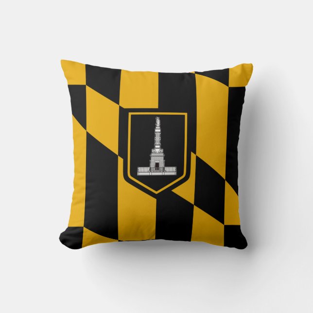 Flagge des Baltimore-Kissens Kissen (Vorderseite)
