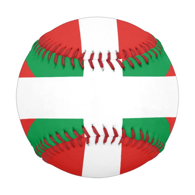Flagge des Baskenland Baseball (Vorderseite)
