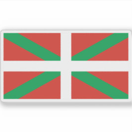Flagge des Baskenlandes Aufkleber