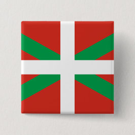 Flagge des Baskenlandes Button