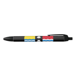 Flagge des Bedfordshire Black Ink Pen Kugelschreiber