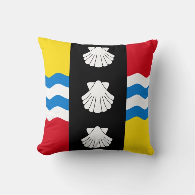 Flagge des Bedfordshire-Kissens Kissen (Vorderseite)