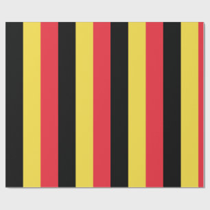 Flagge des belgischen Kartons Geschenkpapier
