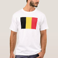 Flagge des belgischen T - Shirt