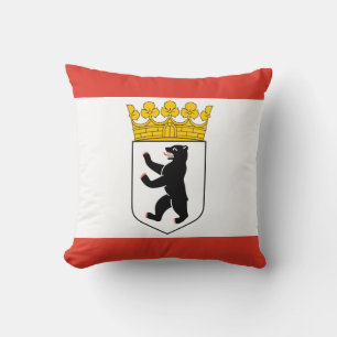 Flagge des Berliner Kissens Kissen