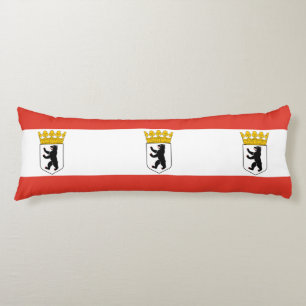 Flagge des Berliner Kissens Seitenschläferkissen