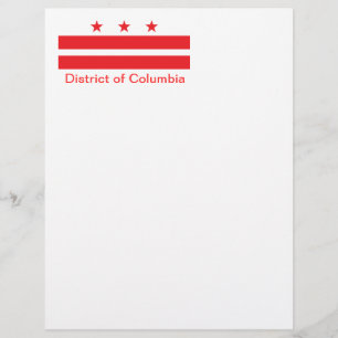 Flagge des Bezirks Columbia